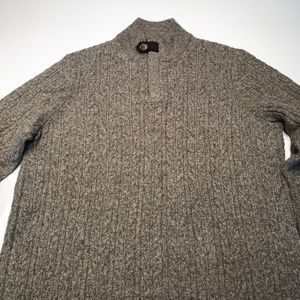 Joseph Abboud Tan Shawl Collar Sweater